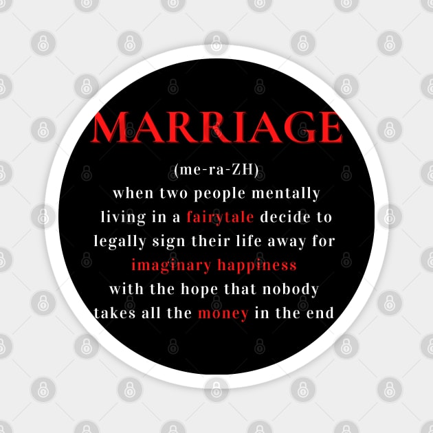 Imaginary Marriage Magnet by MammaSaid